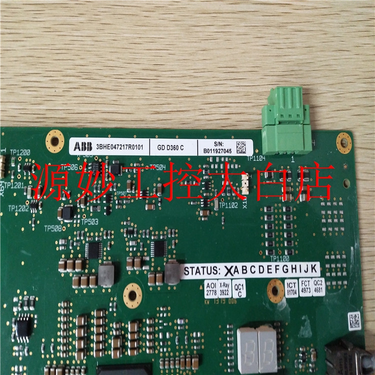 ABB 0880001-01 模块 卡件 控制器