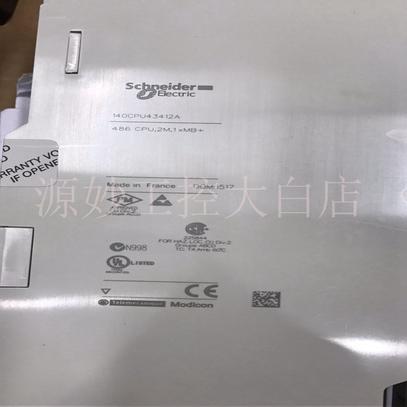 Schneideir 140CPU43412A 模块 卡件 控制器