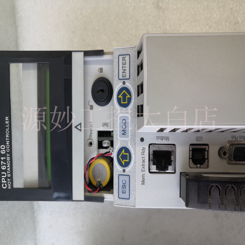 Schneideir 140CPU67060 模块 卡件 控制器